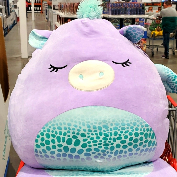 24" Jumbo Squishmallows Yuan Yuan pegasus collectible huge big New - Picture 1 of 5